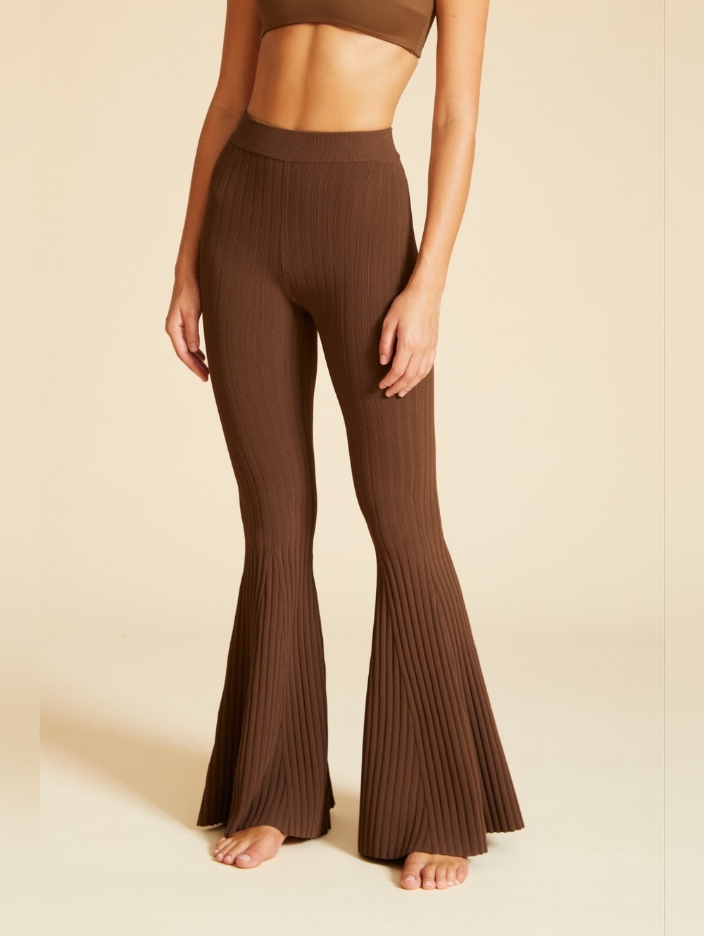 NWOT LIVE THE PROCESS JAYA FLARE  Pants - Burnt Orange Size L